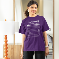 Nutrition Facts T-Shirt SS - Daughter - White