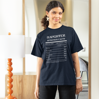 Nutrition Facts T-Shirt SS - Daughter - White