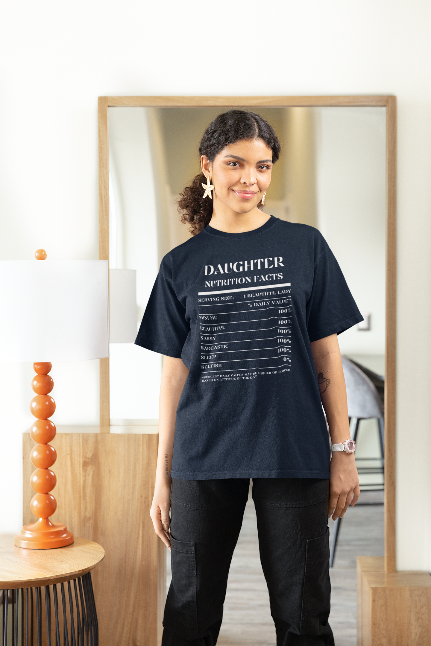 Nutrition Facts T-Shirt SS - Daughter - White