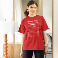 Nutrition Facts T-Shirt SS - Daughter - White