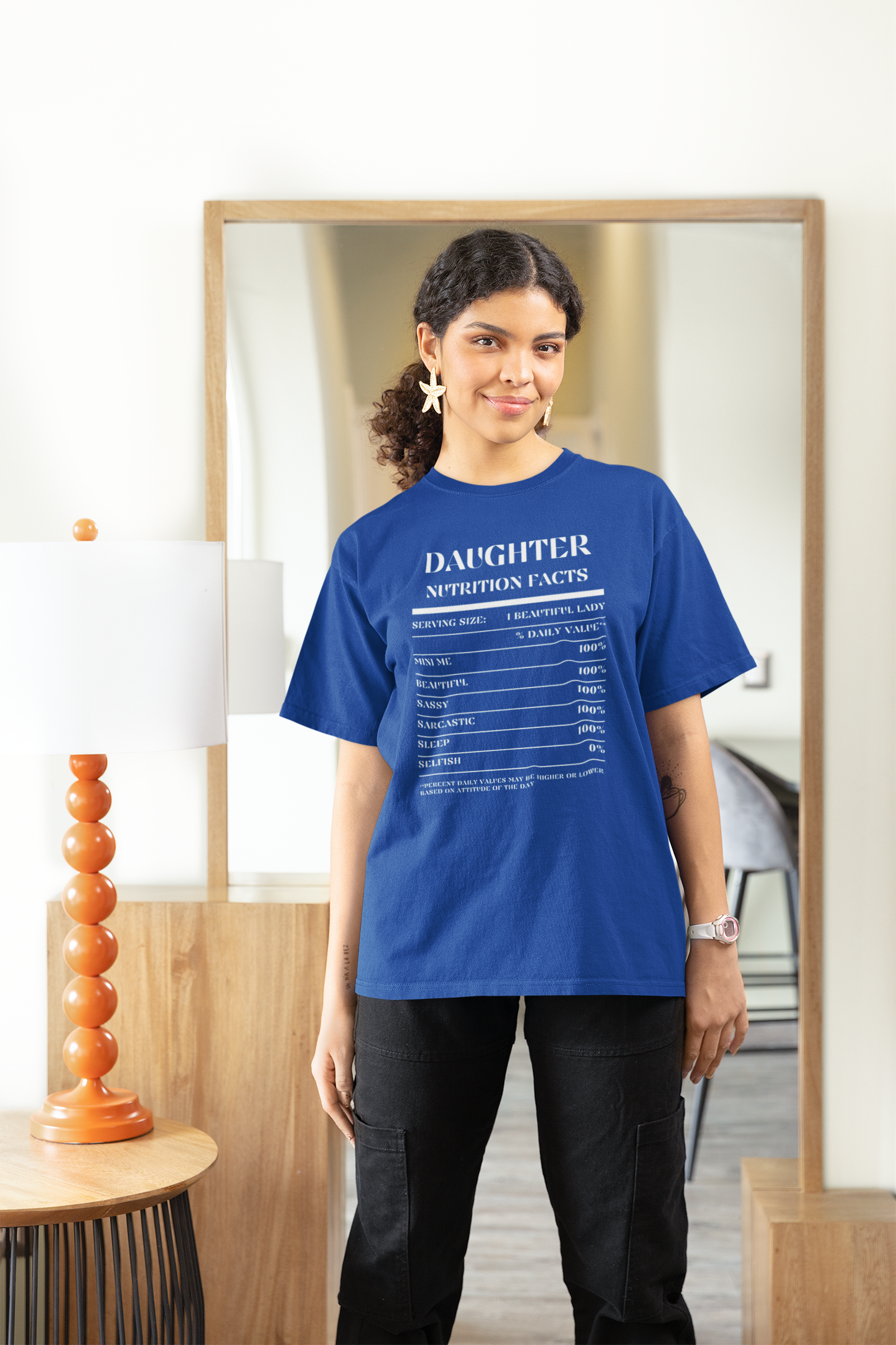 Nutrition Facts T-Shirt SS - Daughter - White