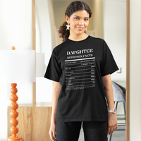 Nutrition Facts T-Shirt SS - Daughter - White