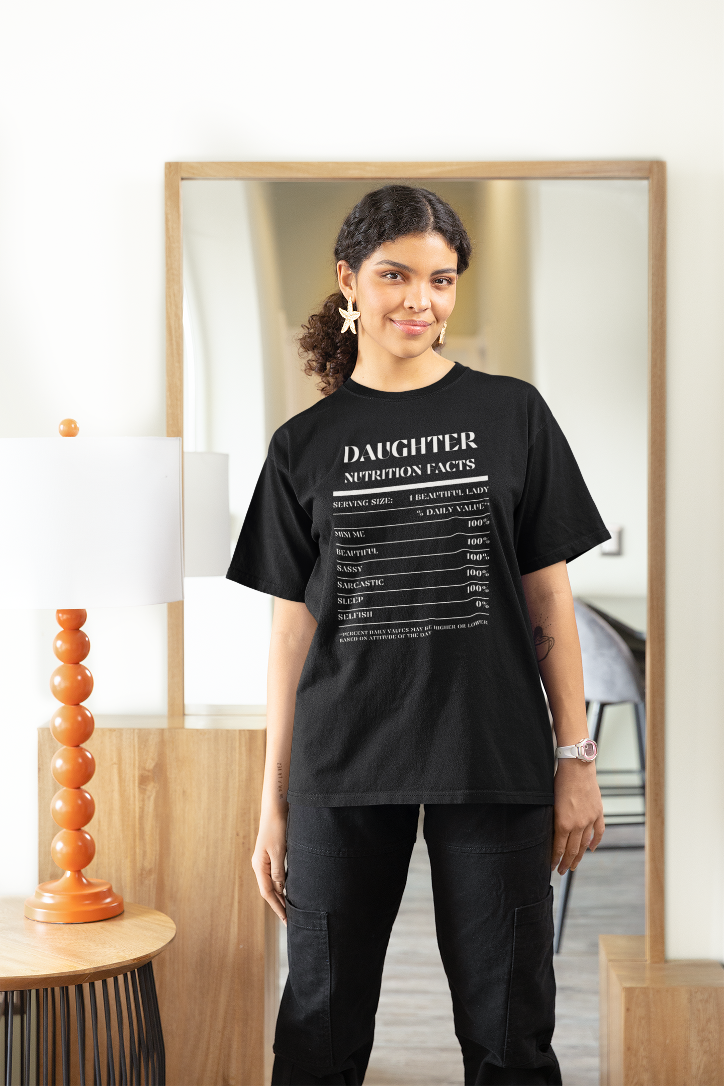 Nutrition Facts T-Shirt SS - Daughter - White