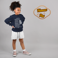 Lord's Prayer Youth Crewneck Sweatshirt - White