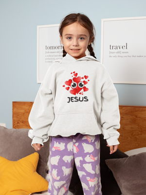 Eye Love Jesus Youth Hoodie