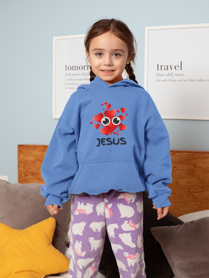 Eye Love Jesus Youth Hoodie