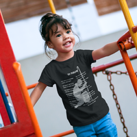 23 Psalms Toddler Short Sleeve - White
