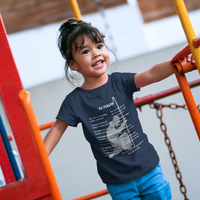 23 Psalms Toddler Short Sleeve - White