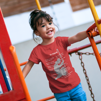 23 Psalms Toddler Short Sleeve - White