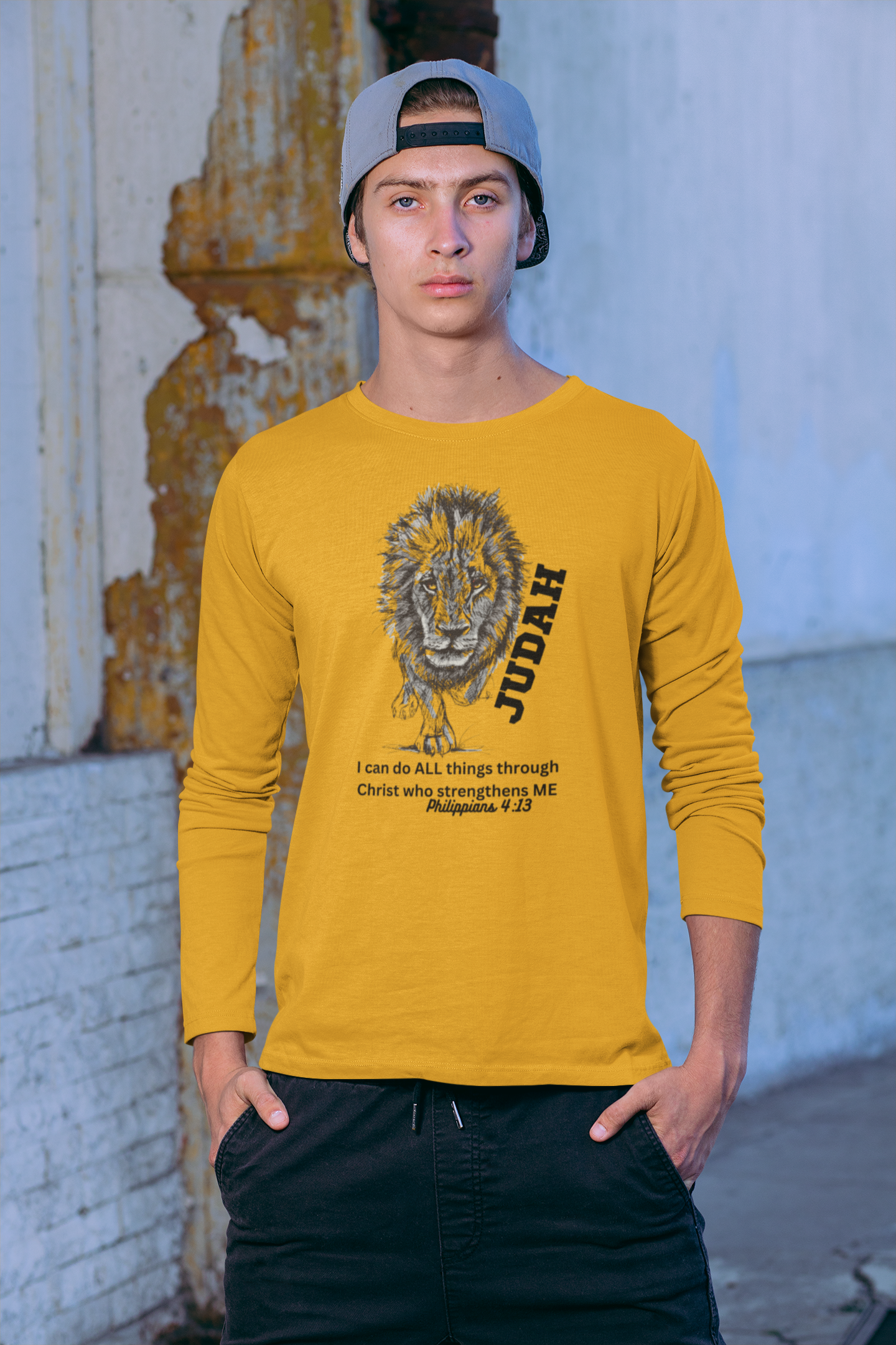 Judah I Can Do Long Sleeve Shirt