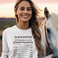 Nutrition Facts T-Shirt LS - Daughter - Black