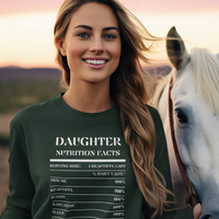 Nutrition Facts T-Shirt LS - Daughter - White