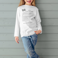 The 10 Commandments Youth Long Sleeve - Black