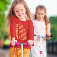Jesus Is Youth Long Sleeve - Gold