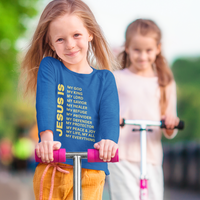 Jesus Is Youth Long Sleeve - Gold