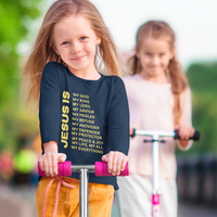 Jesus Is Youth Long Sleeve - Gold
