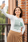 Lord's Prayer Long Sleeve T-shirt Green