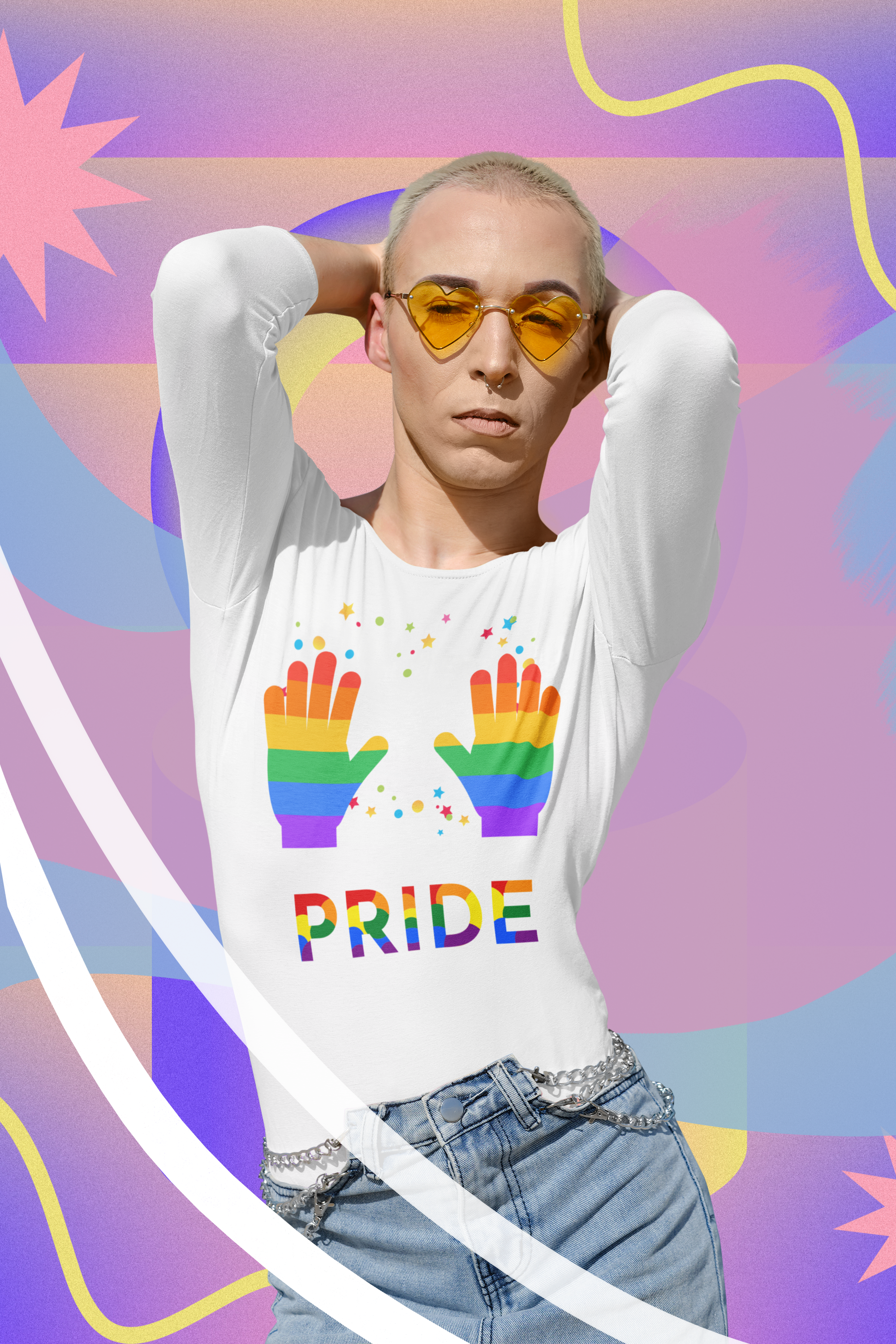 Pride Hands Long Sleeve Shirt