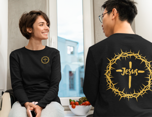 Jesus Crown Long Sleeve T-Shirt