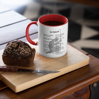 23 Psalms Accent Mug