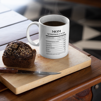 Nutrition Facts Mug - Mom