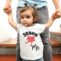 Jesus Loves Me Toddler Short Sleeve