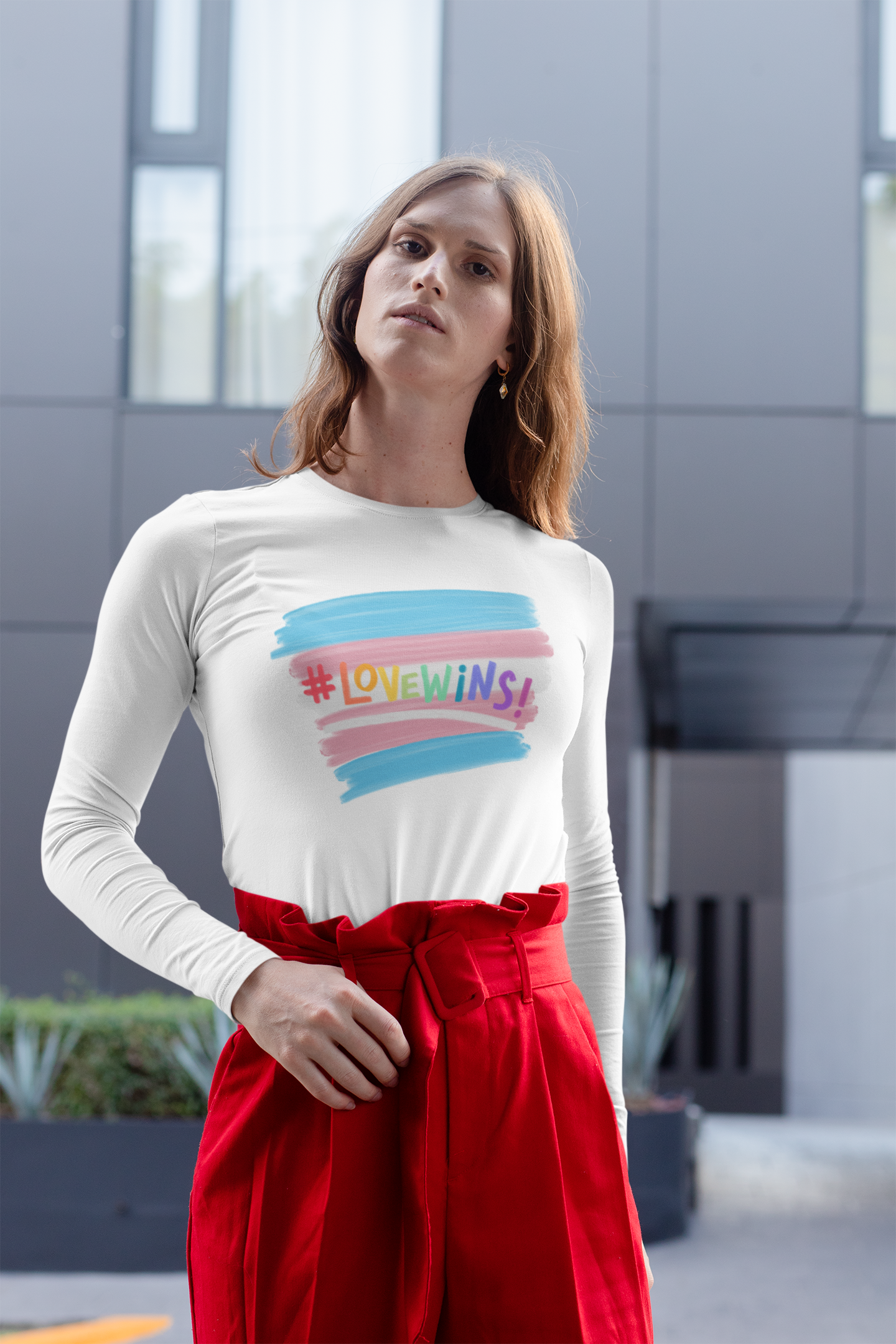 Transgender Love Wins Long Sleeve Shirt