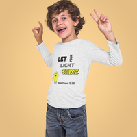 Let Your Light Shine Youth Long Sleeve
