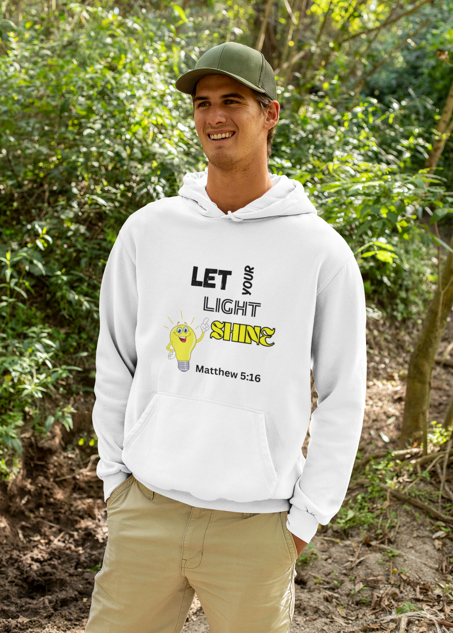 Let Your Light Shine Hoodie