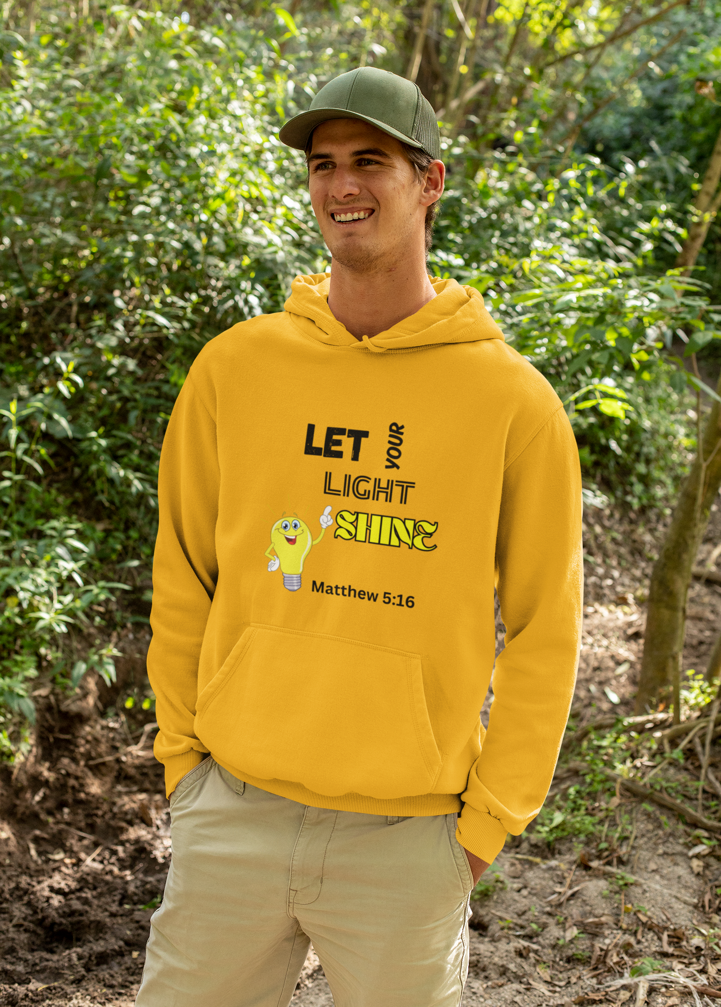 Let Your Light Shine Hoodie