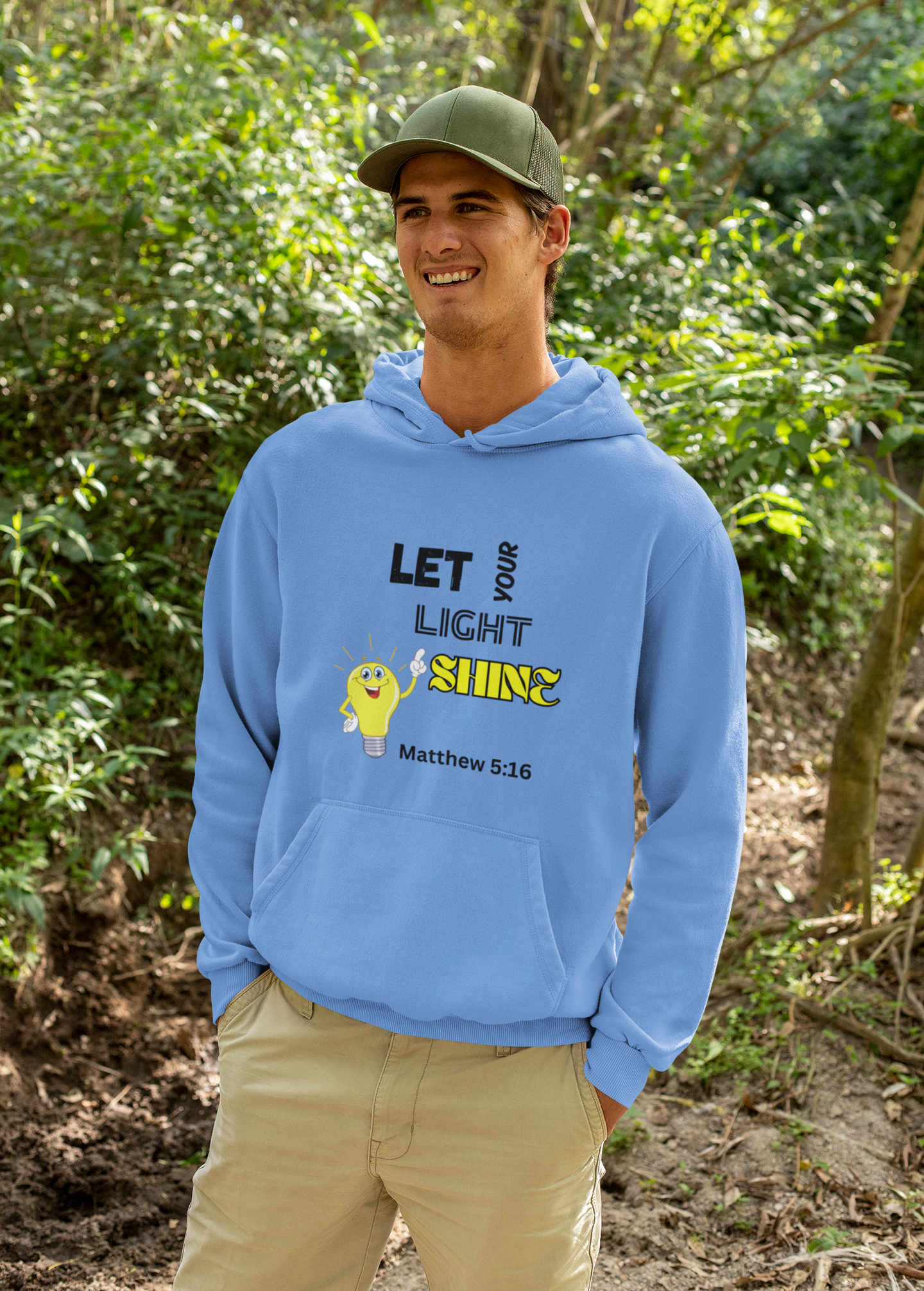 Let Your Light Shine Hoodie