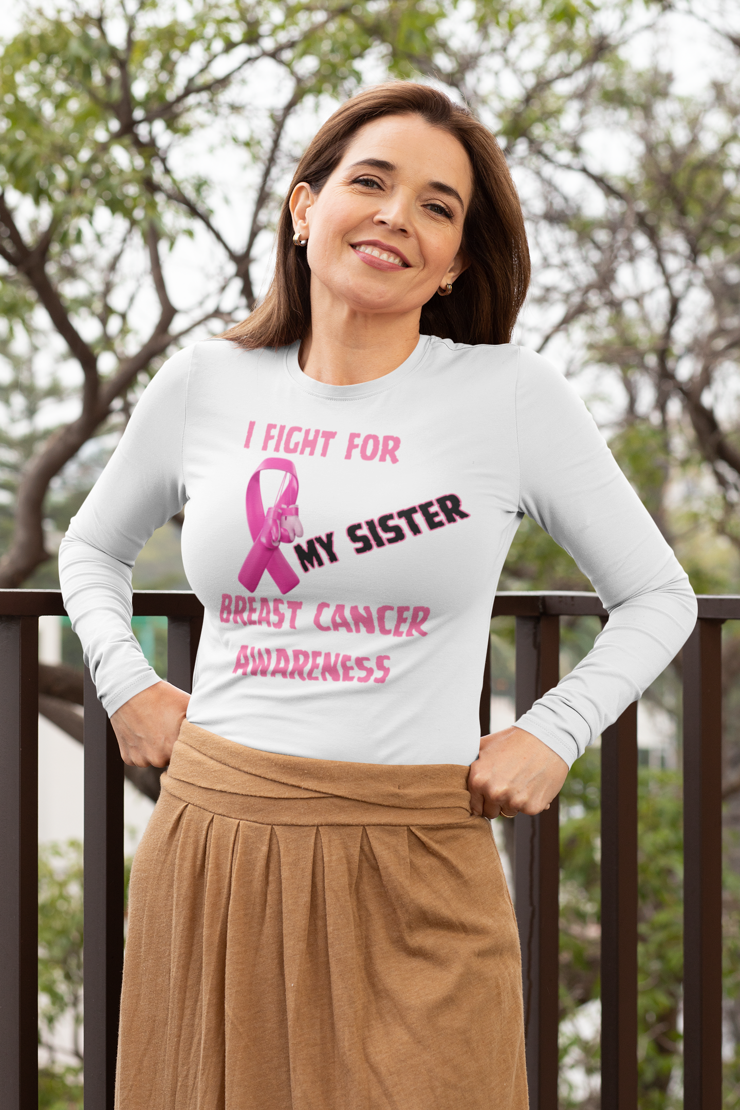 I Fight For Sister Long Sleeve Shirt