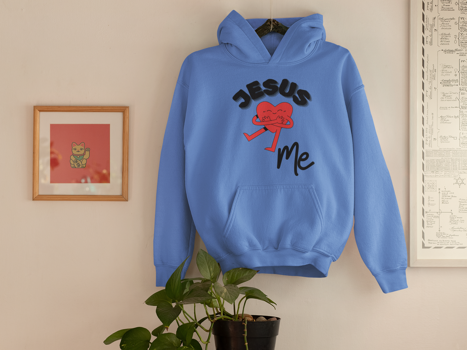 Jesus Loves Me Pullover Hoodie