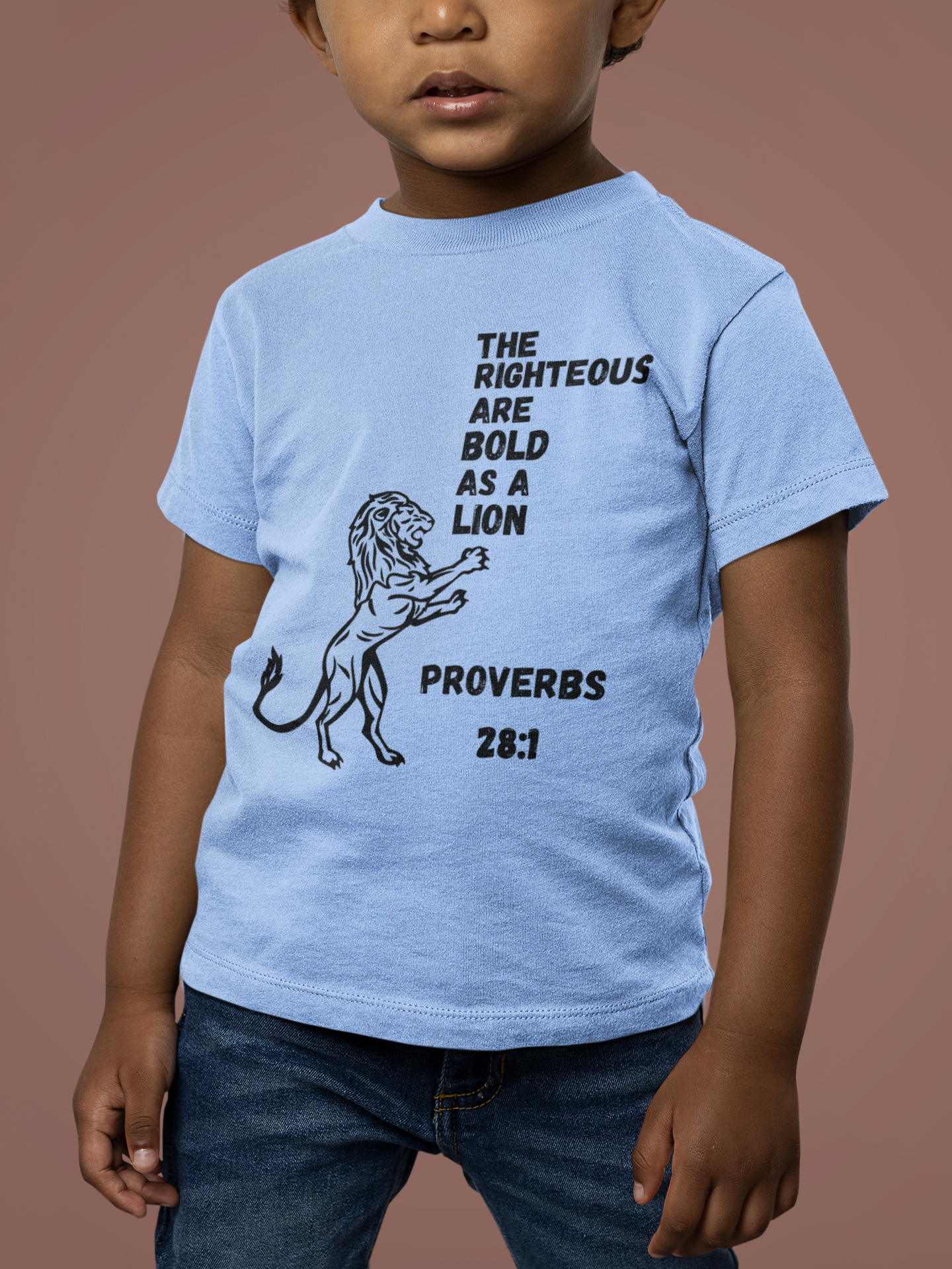 Bold as a Lion Toddler Short Sleeve