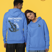 Anchored in the Lord Hoodie - White