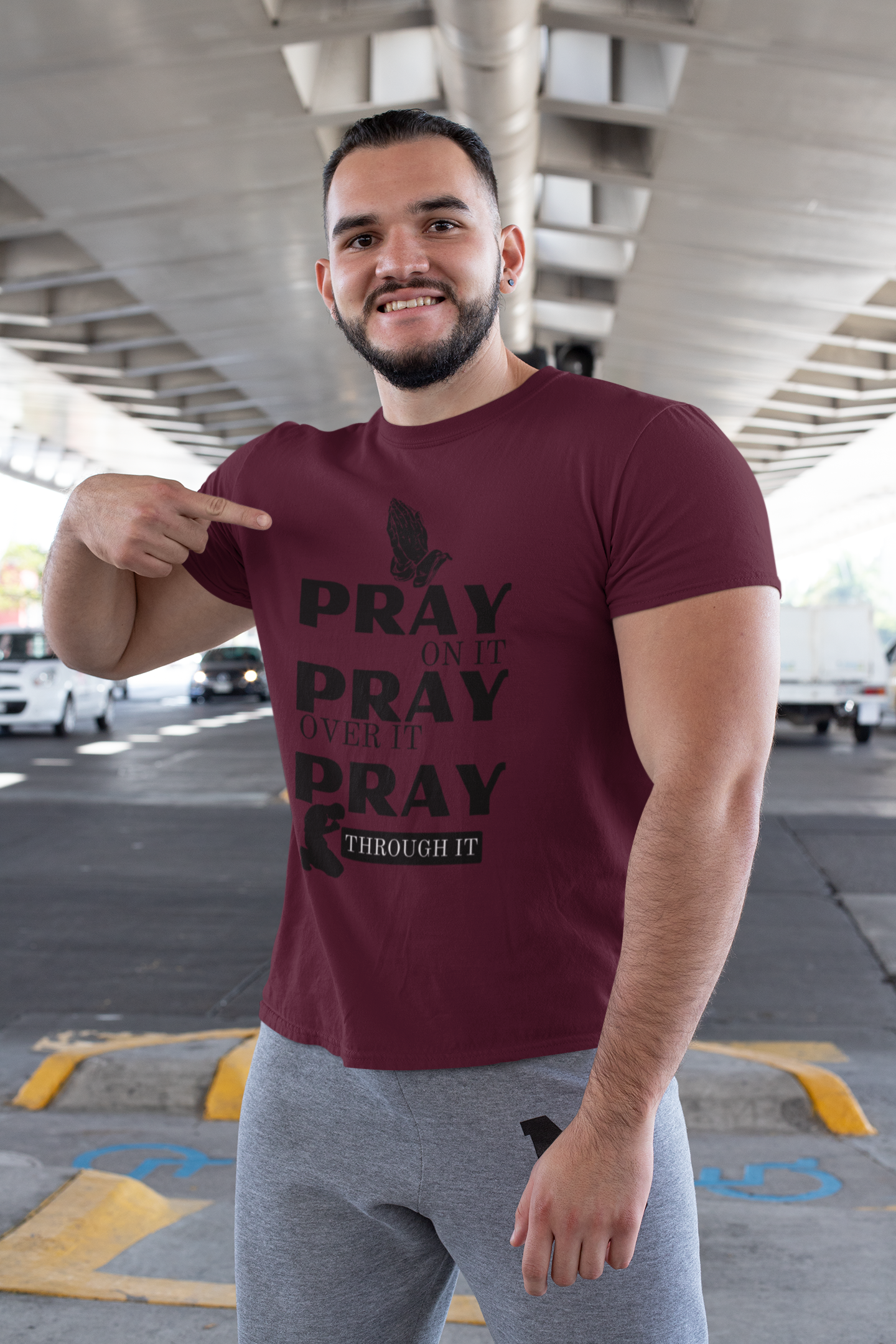 Pray On Short Sleeve Shirt