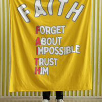 FAITH Cozy Plush Fleece Blanket