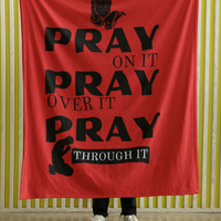 Pray On Cozy Plush Fleece Blanket