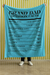 Nutrition Facts Grand Dad Cozy Plush Fleece Blanket - Black