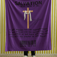 Jesus Paid Cozy Plush Fleece Blanket