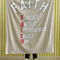 FAITH Cozy Plush Fleece Blanket
