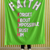 FAITH Cozy Plush Fleece Blanket
