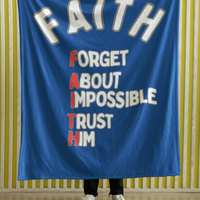 FAITH Cozy Plush Fleece Blanket