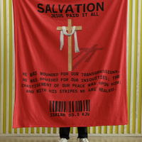 Jesus Paid Cozy Plush Fleece Blanket