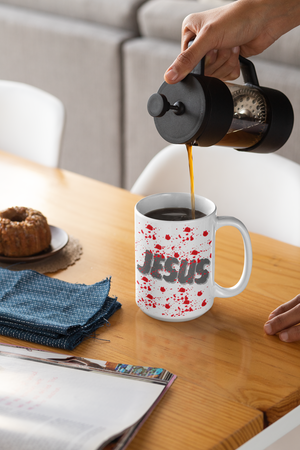 Blood of Jesus White Mug