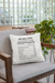 Nutrition Facts Pillow - Husband - Black