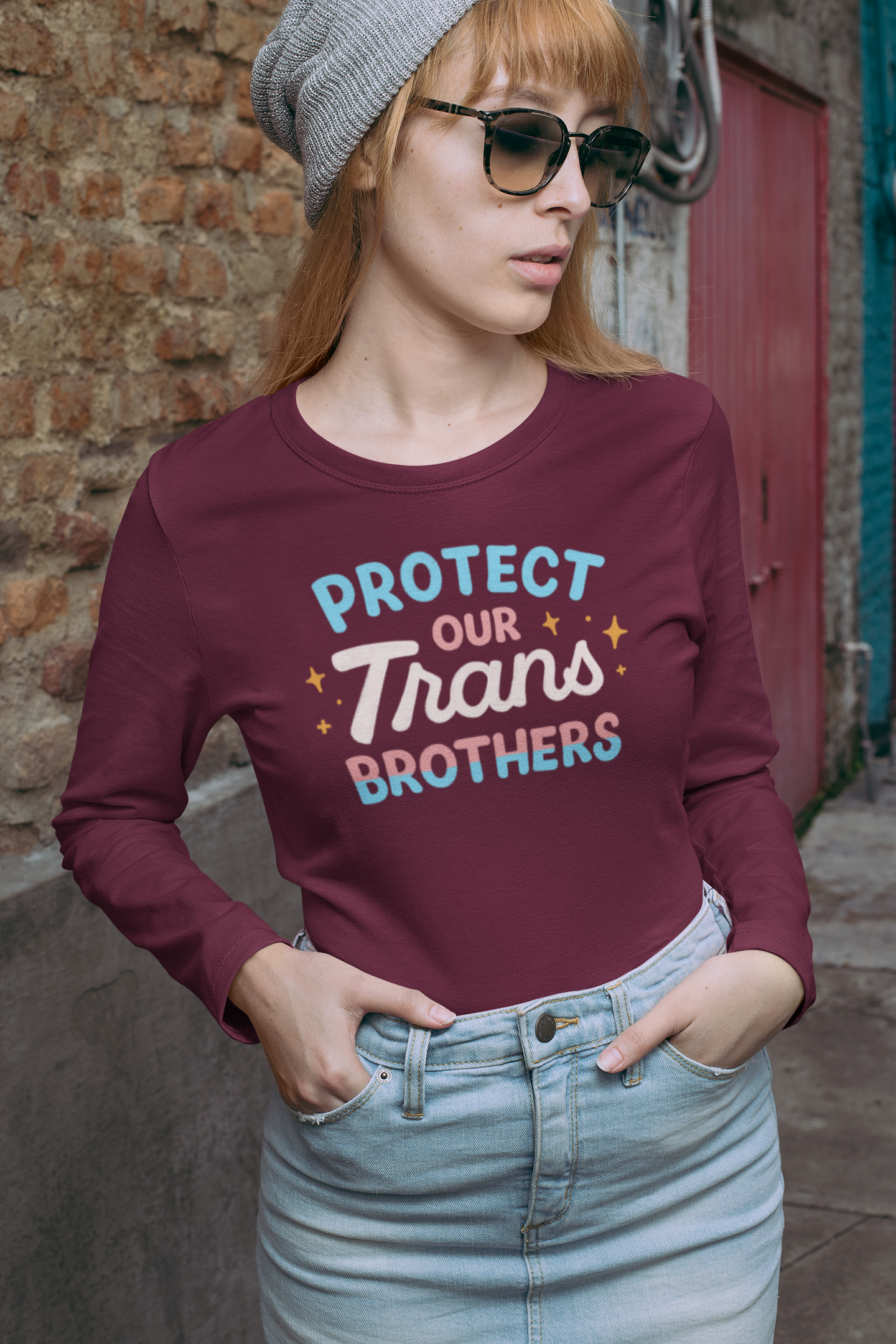 Trans Brothers Long Sleeve Shirt