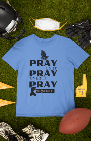 Pray on Short Sleeve Shirt