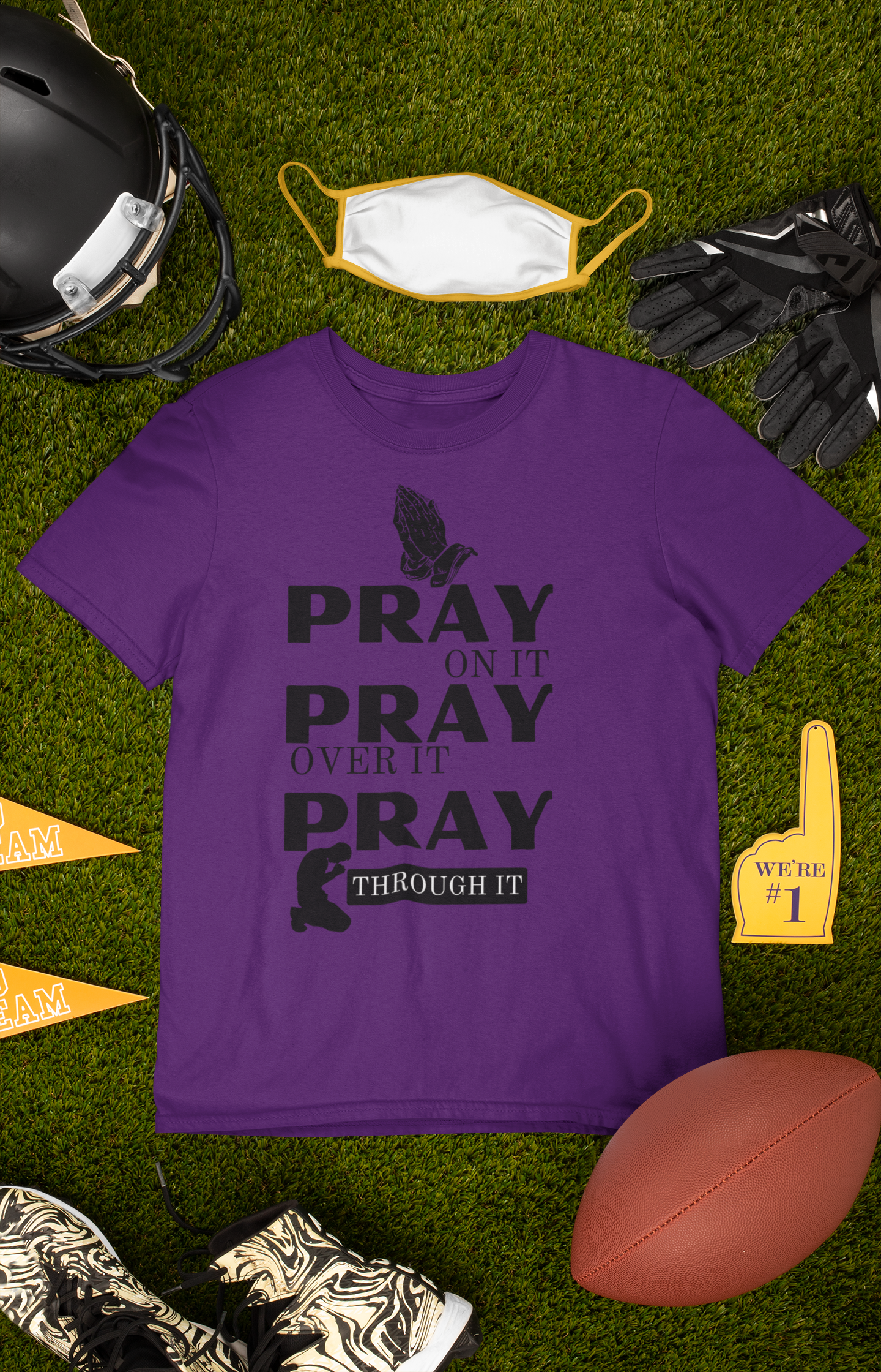 Pray On Short Sleeve Shirt