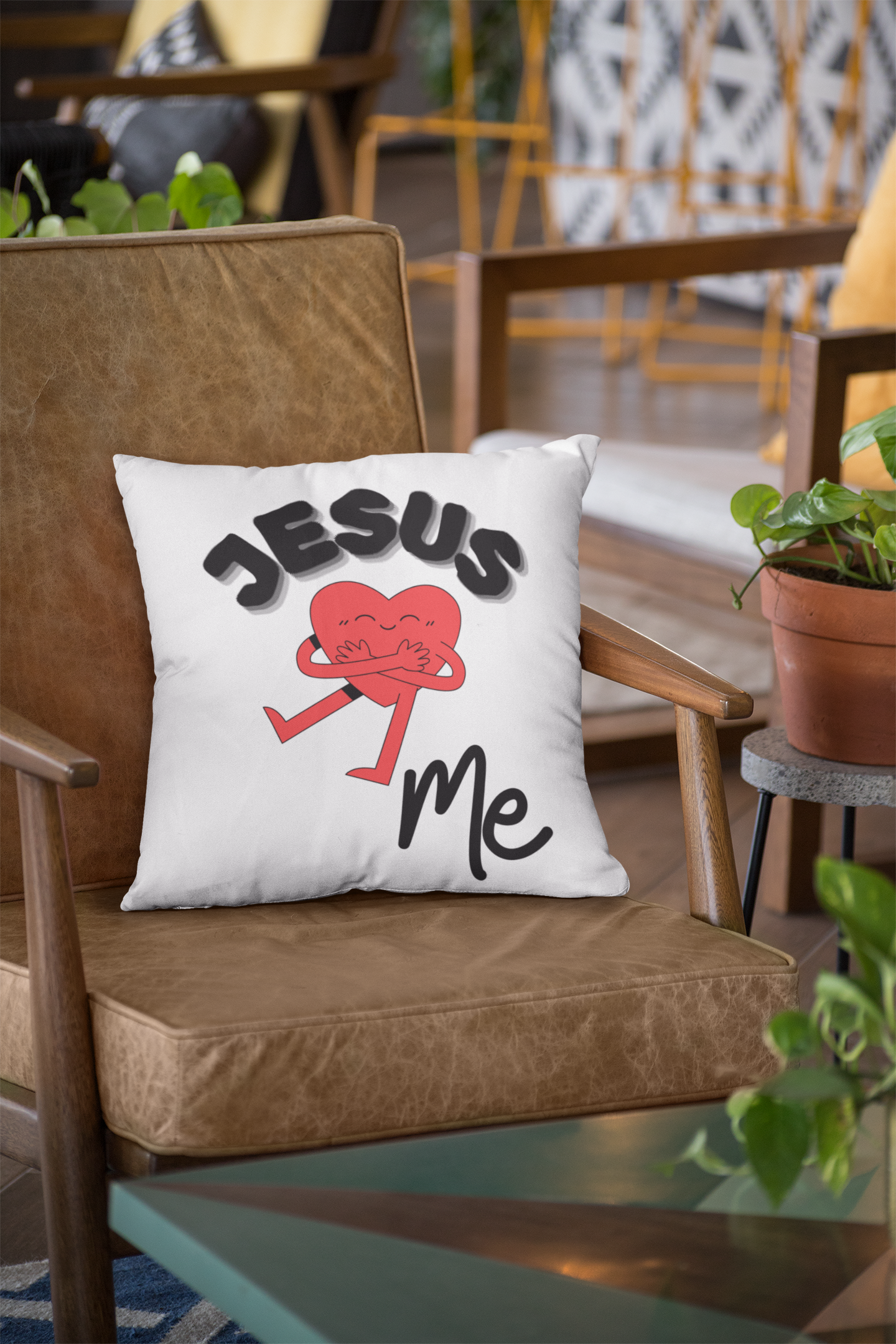 Jesus Loves Me Pillow